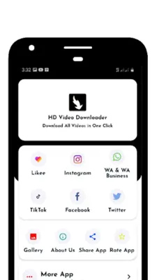 Fast Video Downloader android App screenshot 0